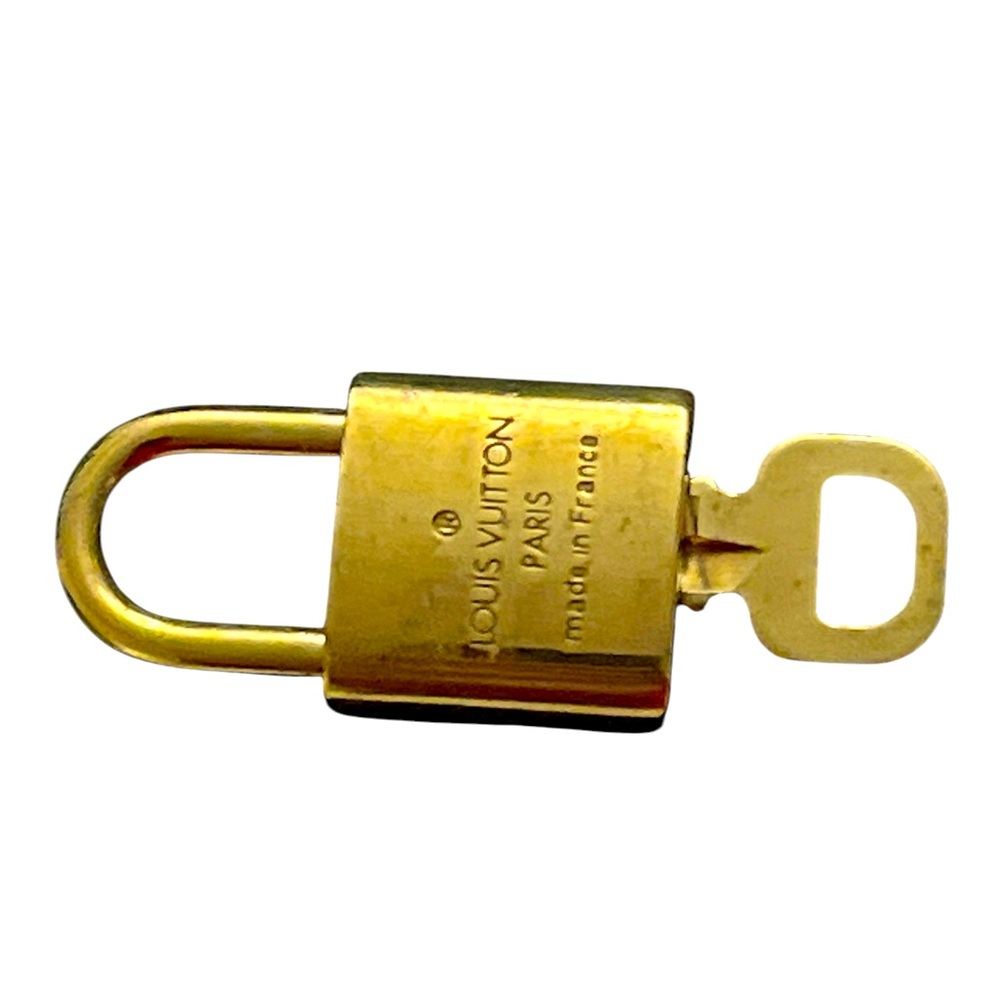 Louis Vuitton gold padlock key number 300